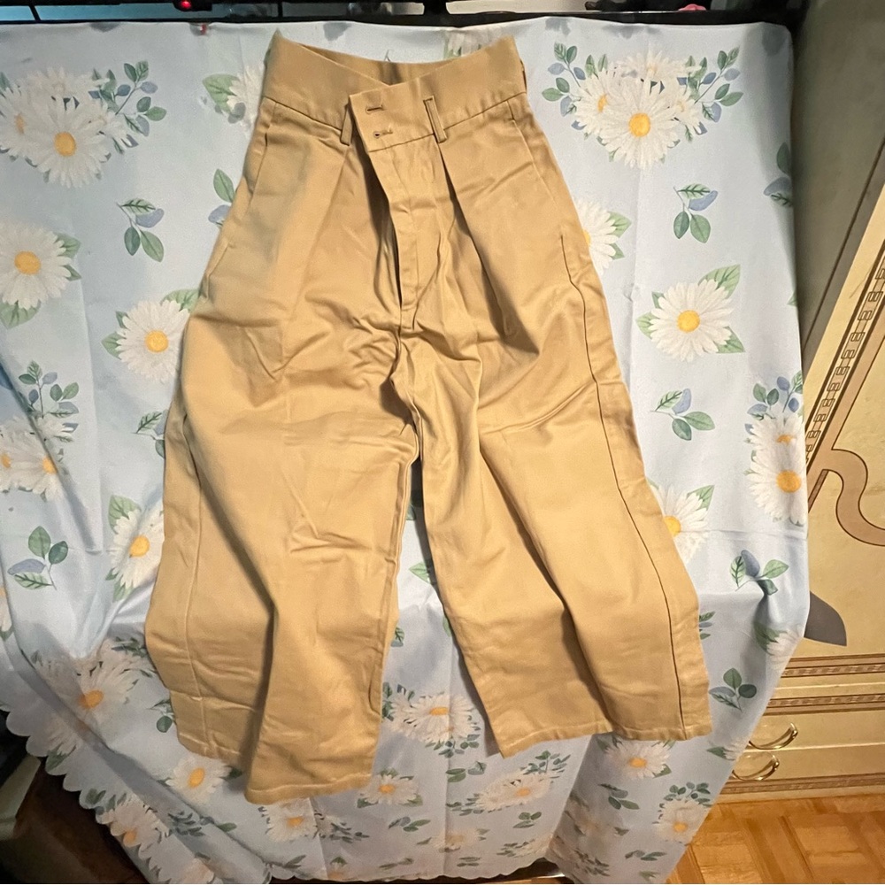 Stylish Tan Women's Trousers